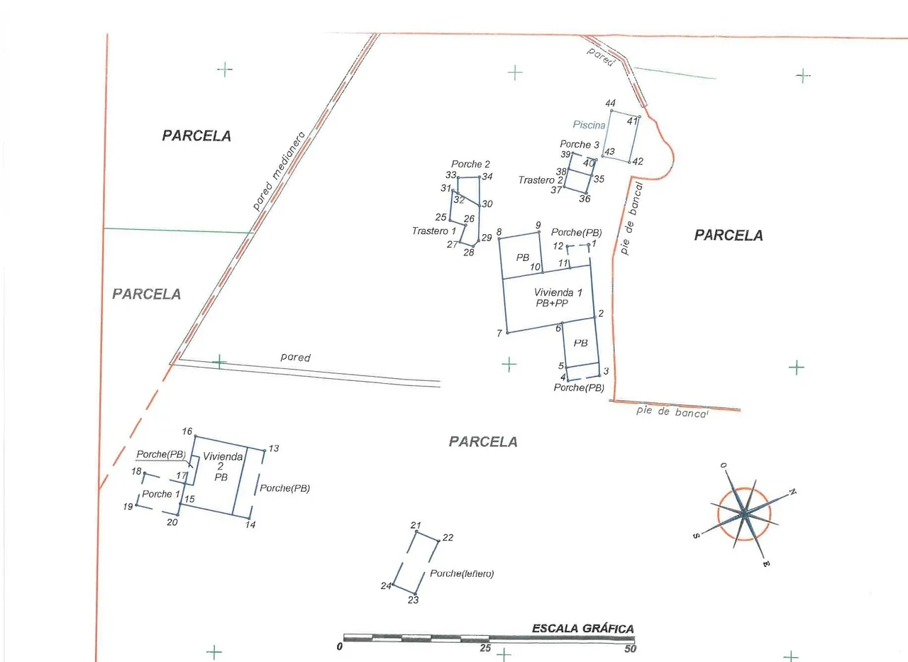 living - 510m² country house with 206,000m² garden for sale in Manacor - Floor Plan - 1