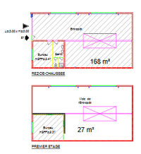 logistics - Local d’activités À Louer - Plan d'étage thumbnail - 1