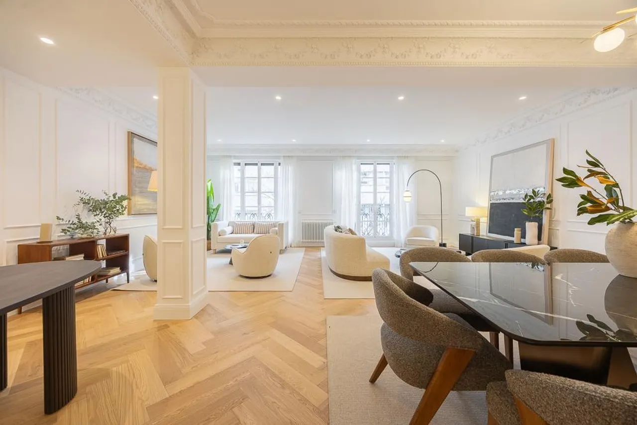 living - Piso de 243m² en venta en Castellana, Madrid - gallery - 6