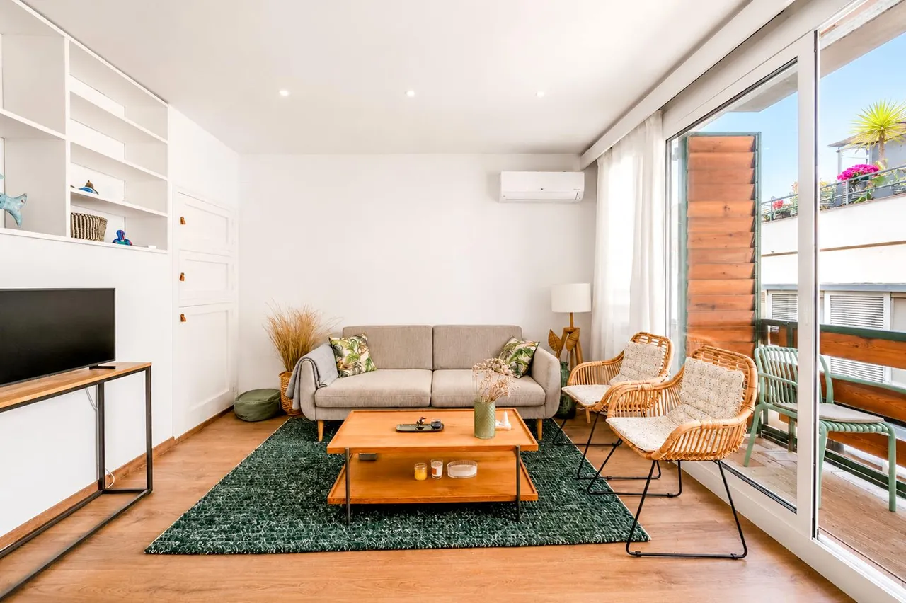 living - Piso de 71m² en venta en Sitges Town, Barcelona - gallery - 4