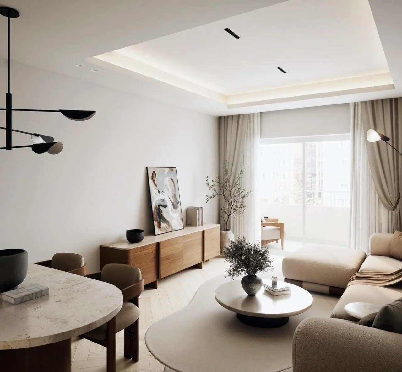 living - 183m² apartment for sale in Ibiza, Madrid - gallery - 3