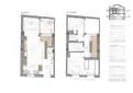 living - 135m² house / villa for sale in Extramurs, Valencia - Floor Plan thumbnail - 3