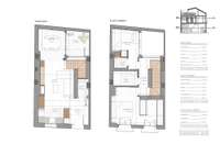 living - 135m² house / villa for sale in Extramurs, Valencia - Floor Plan thumbnail - 3