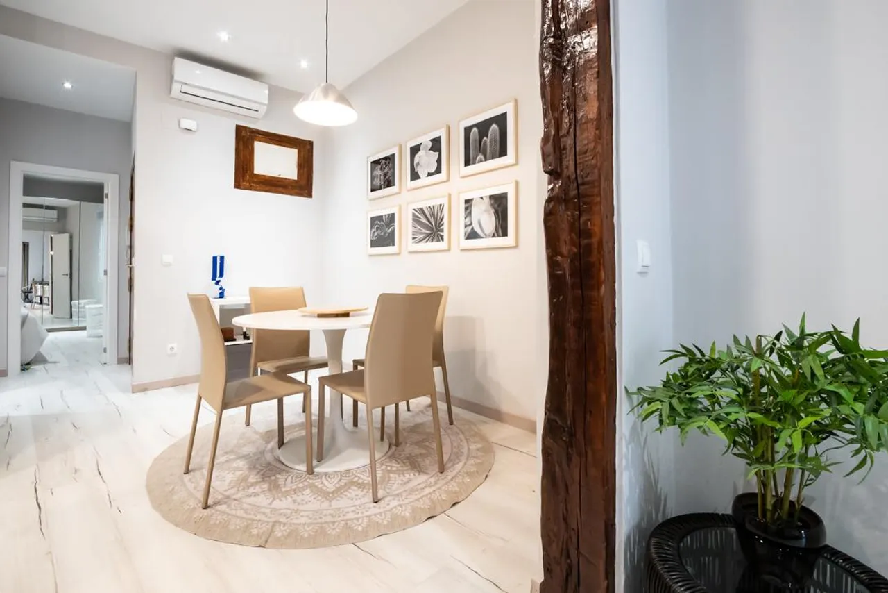 living - 45m² apartment for rent in Cortes / Huertas, Madrid - gallery - 10