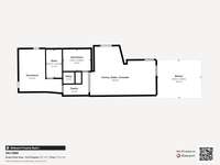 living - 60m² penthouse with 15m² terrace for rent in Extramurs - Floor Plan thumbnail - 1