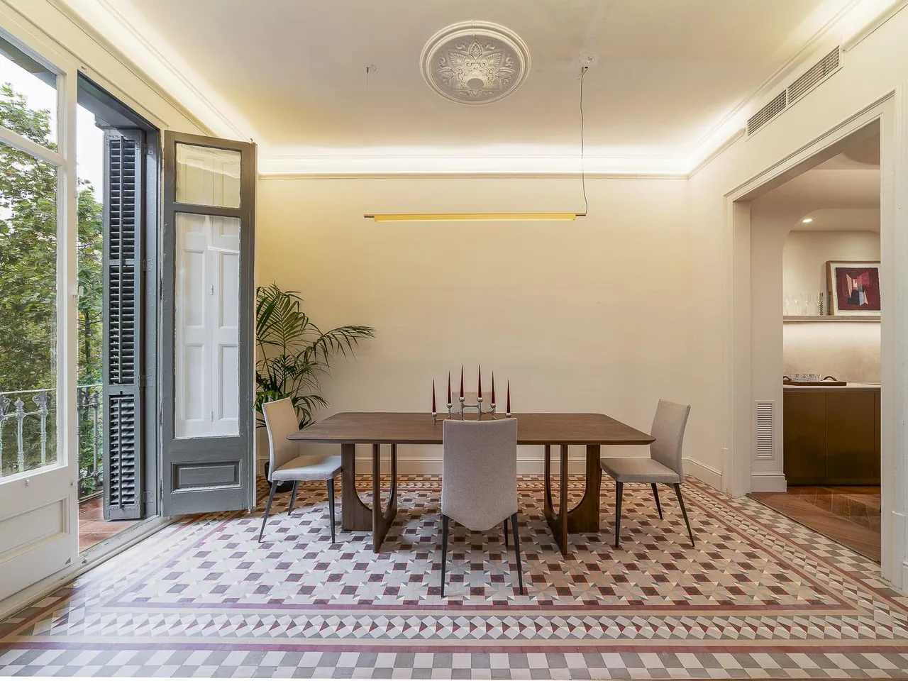 living - Piso de 148m² en venta en Eixample Derecho, Barcelona - gallery - 3