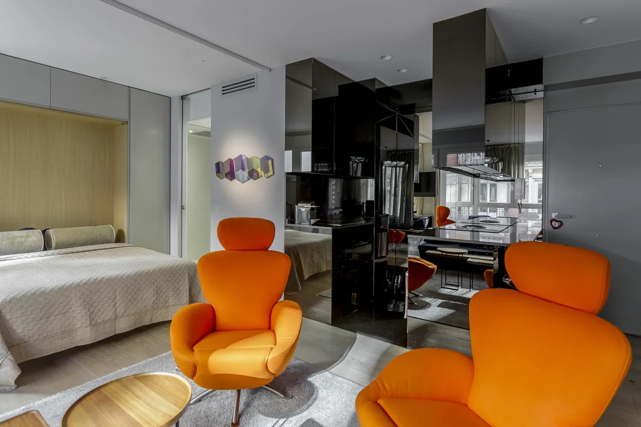 living - Piso de 55m² en venta en Jerónimos, Madrid - gallery - 8
