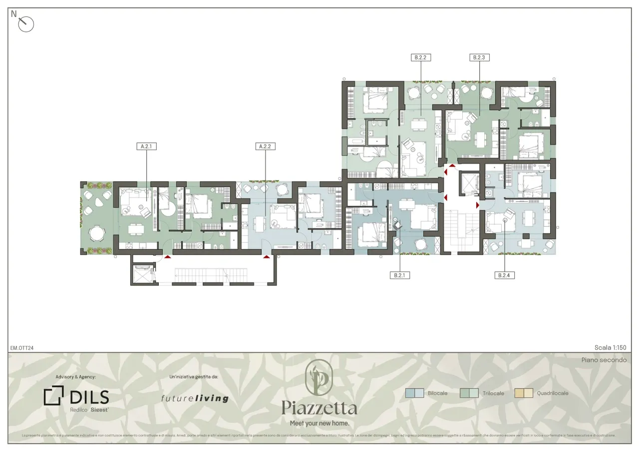 living - Piazzetta Living - Living - Dils - Floor Plan - 4