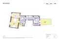 living - Piso de 85m² con 16m² terraza en venta en El Born - Plano del piso thumbnail - 1