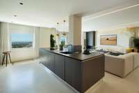 living - Ático de 420m² con 195m² terraza en venta en Nagüeles - gallery thumbnail - 7