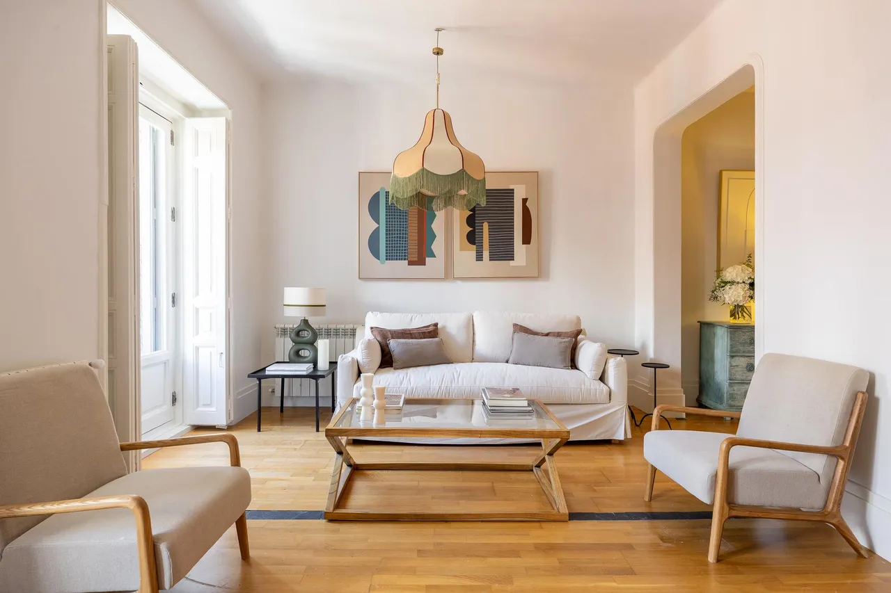 living - 154m² apartment for sale in Chueca - Justicia, Madrid - gallery - 2