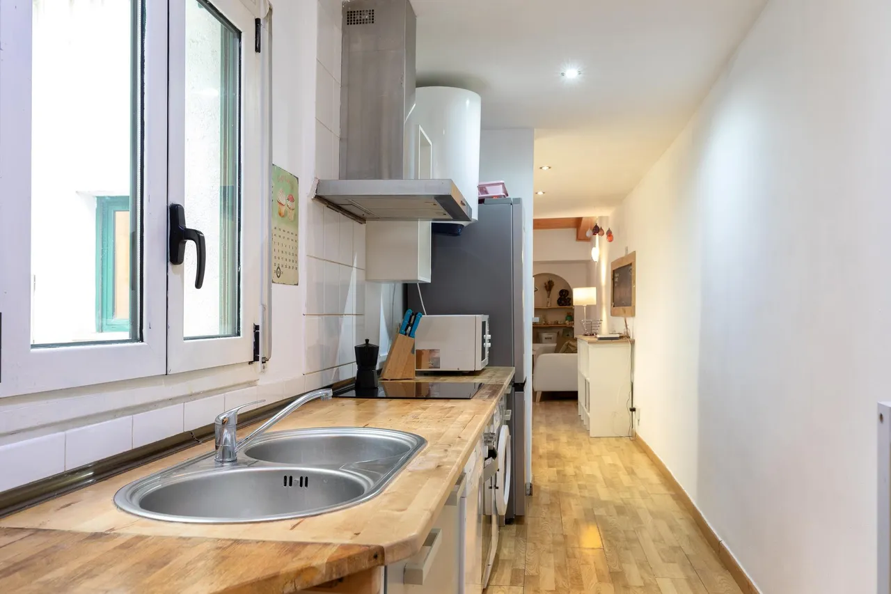 living - Piso de 75m² en venta en Barri Vell, Girona - gallery - 6