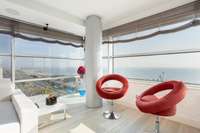 living - 175m² penthouse with 70m² terrace for sale in Poblenou - gallery thumbnail - 7
