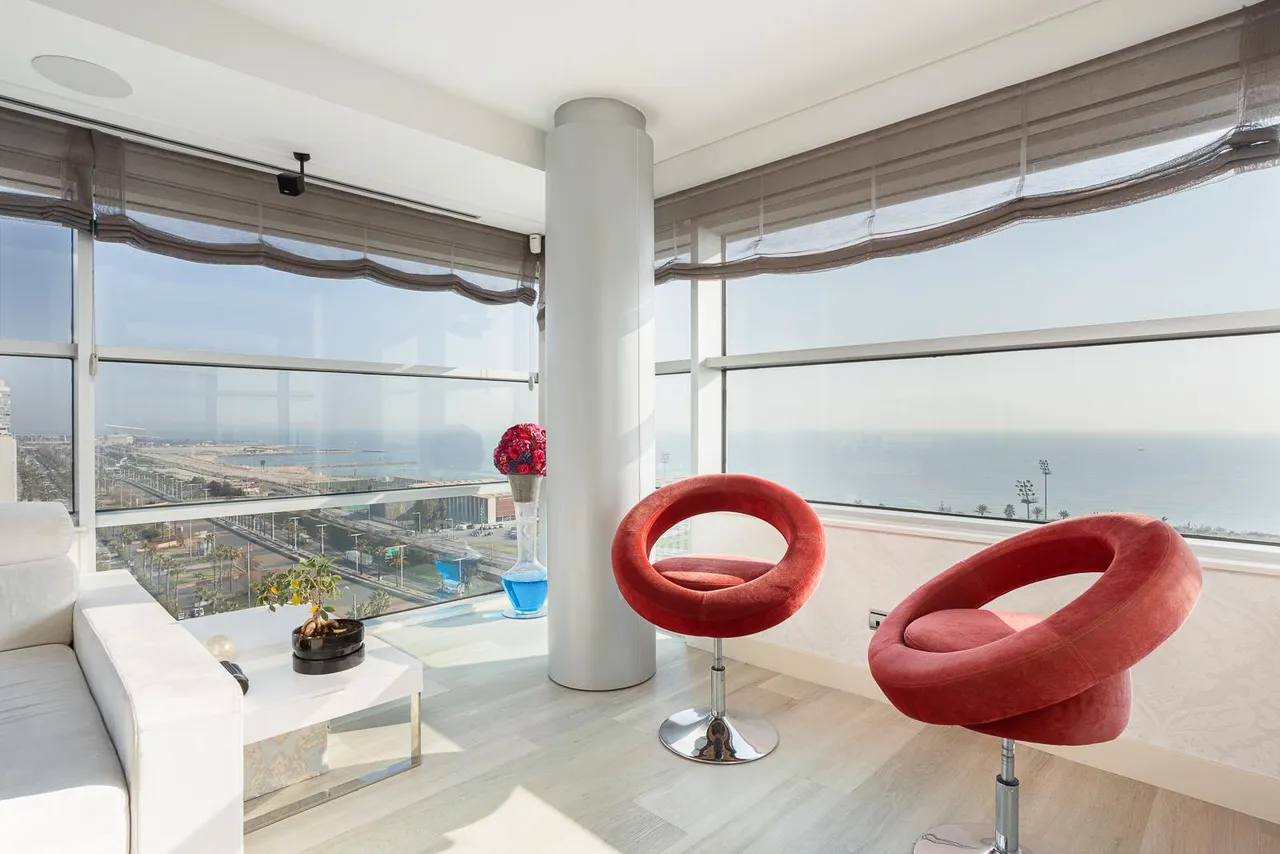 living - Ático de 175m² con 70m² terraza en venta en Poblenou - gallery - 7