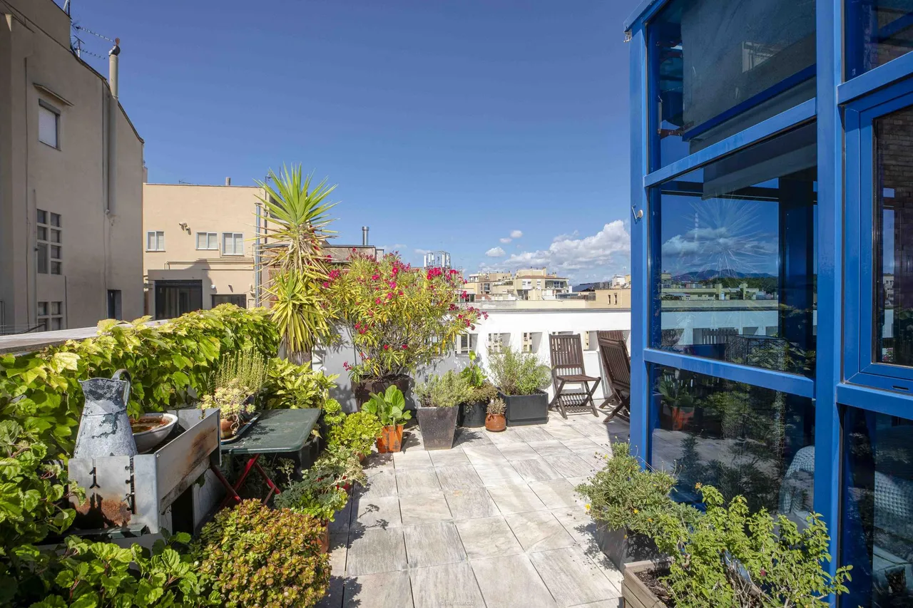 living - Ático de 154m² con 51m² terraza en venta en Barri Vell - gallery - 7