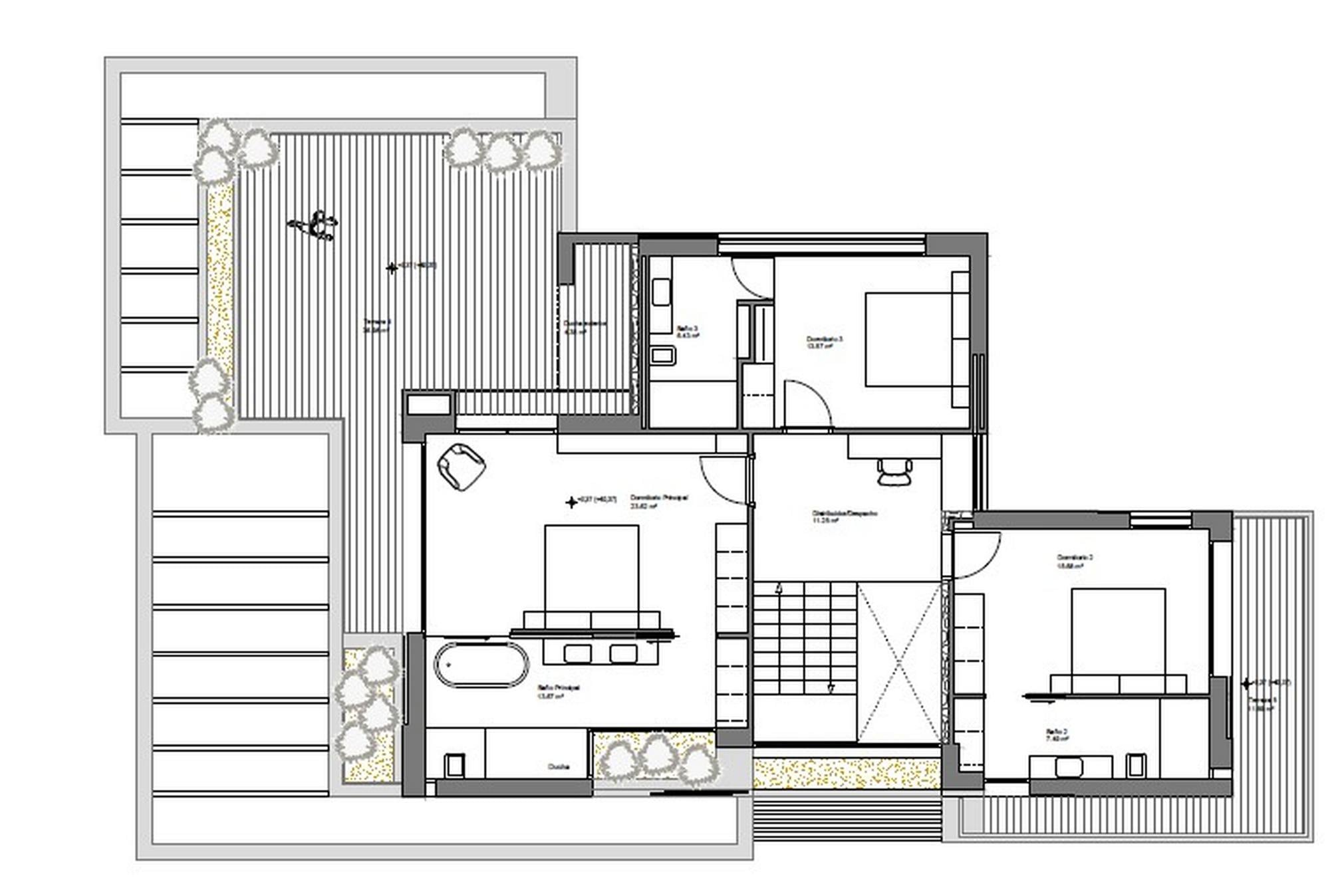living - Parcela de 1,043m² en venta en Santanyí, Islas Baleares - Plano del piso thumbnail - 2
