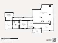living - 126m² apartment for rent in El Mercat, Valencia - Floor Plan thumbnail - 1