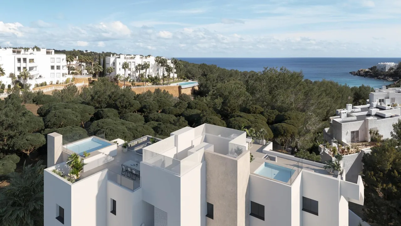 living - OPALO APARTMENTS Pisos, Santa Eulalia, Islas Baleares - gallery - 5