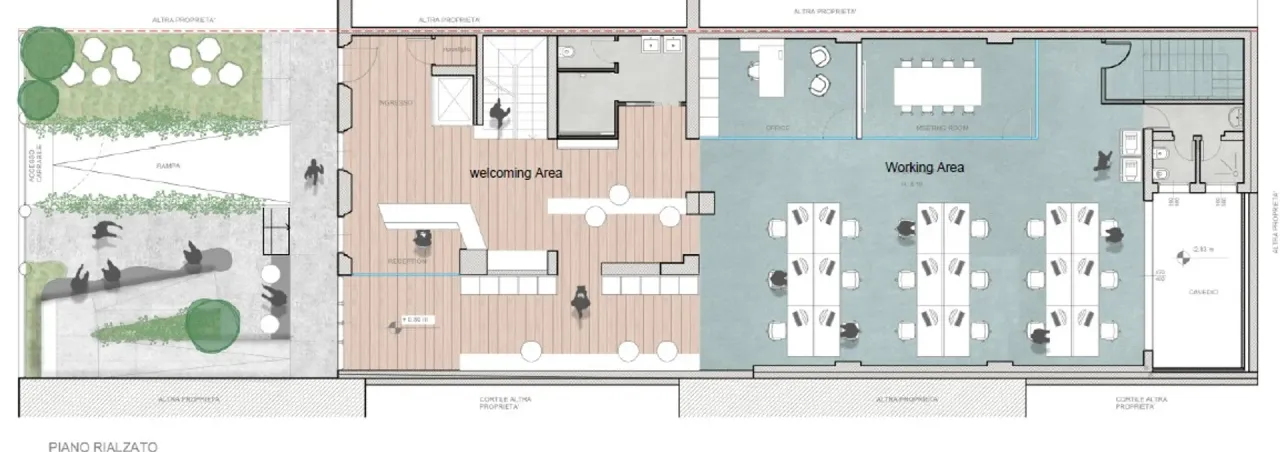 office - Marcona 37 - Uffici - Dils - Planimetria - 1