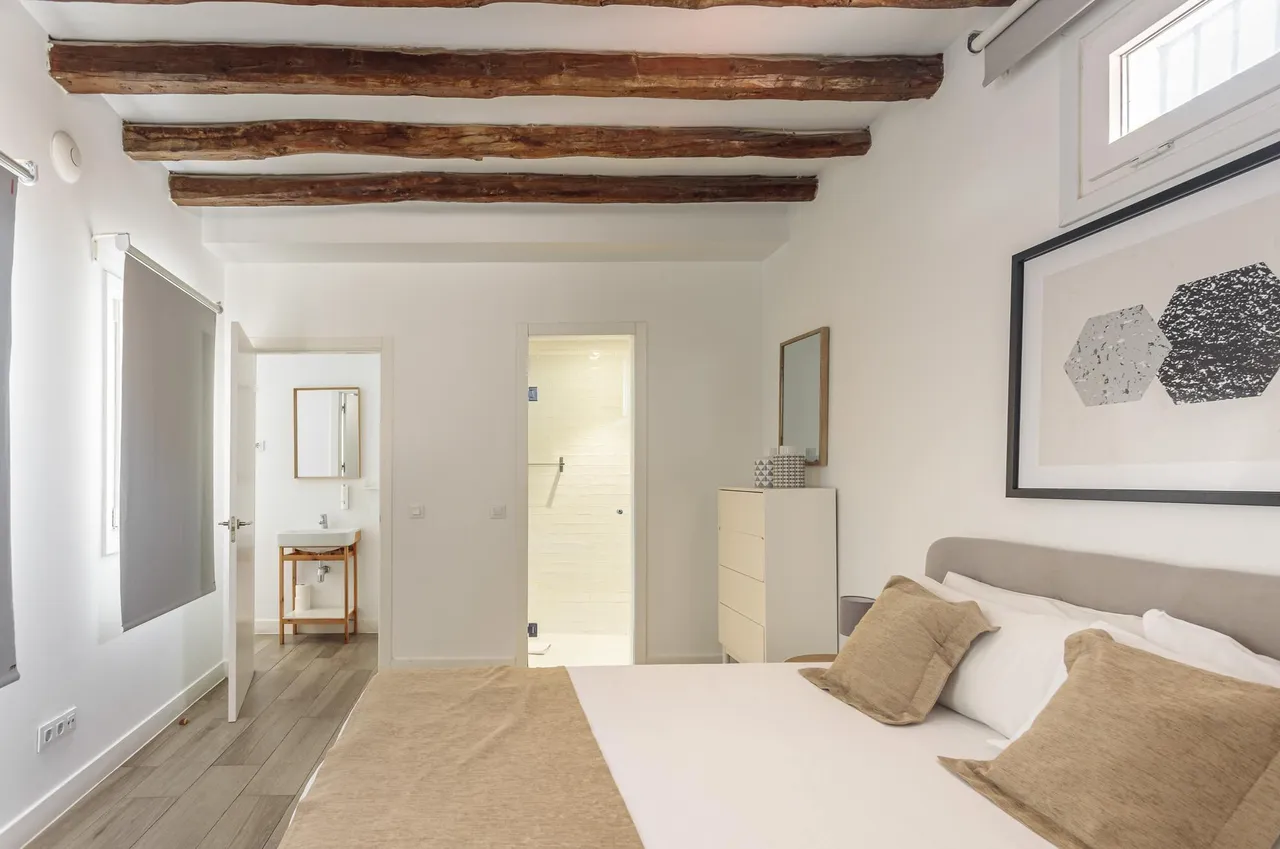 living - Piso de 95m² en alquiler en Sol, Madrid - gallery - 6