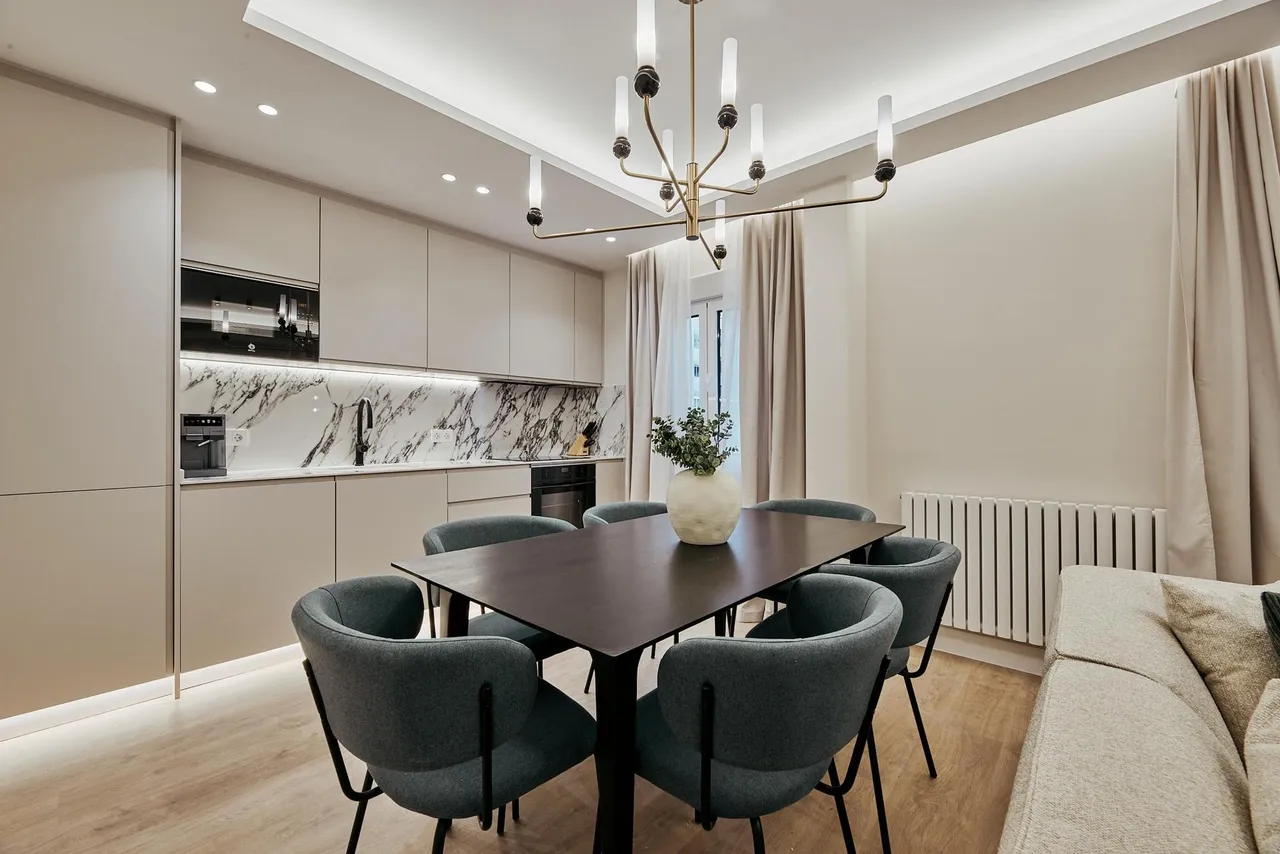 living - Piso de 101m² en venta en Retiro, Madrid - gallery - 4