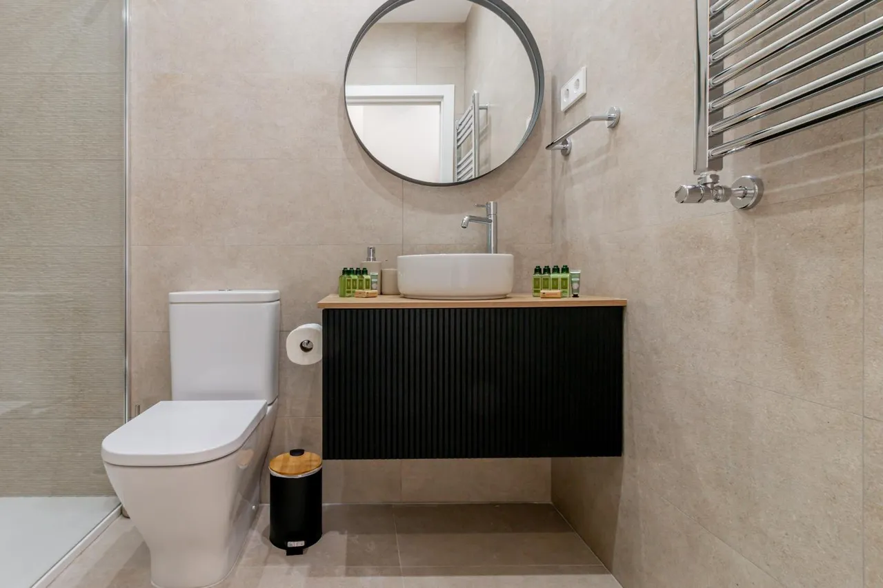 living - Piso de 100m² en alquiler en Castellana, Madrid - gallery - 7