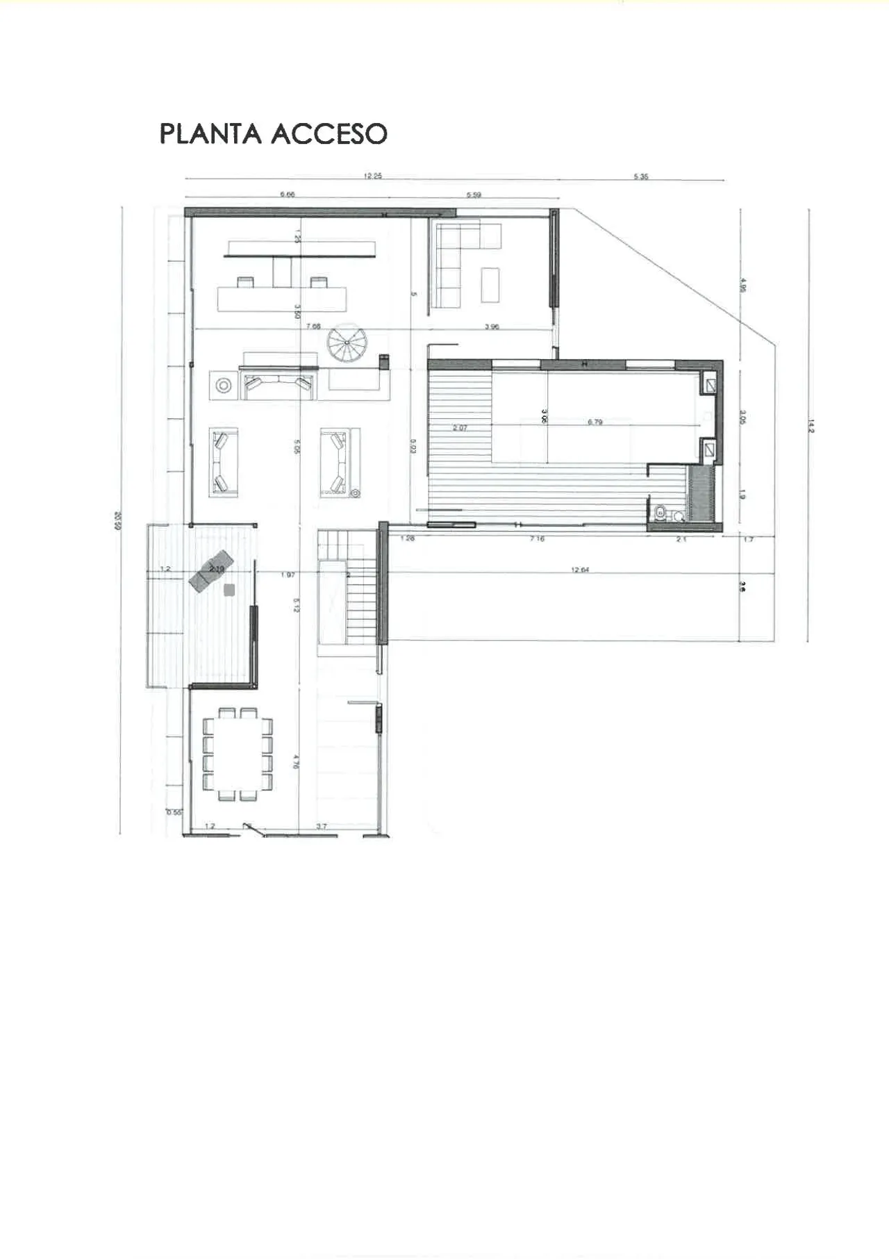 living - 738m² house / villa with 1,800m² garden for sale in Sant Vicenç de Montalt - Floor Plan - 1