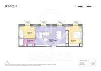 living - 70m² apartment for sale in Gótico, Barcelona - Floor Plan thumbnail - 1