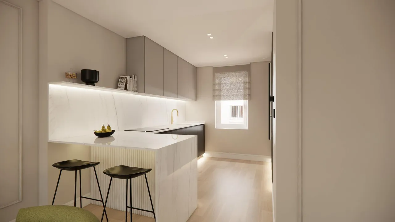 living - Piso de 124m² en venta en Retiro, Madrid - gallery - 10