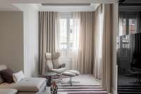 living - Ático de 394m² con 61m² terraza en venta en Castellana - gallery thumbnail - 3
