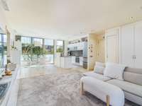 living - 82m² apartment with 53m² terrace for sale in Diagonal Mar - gallery thumbnail - 4