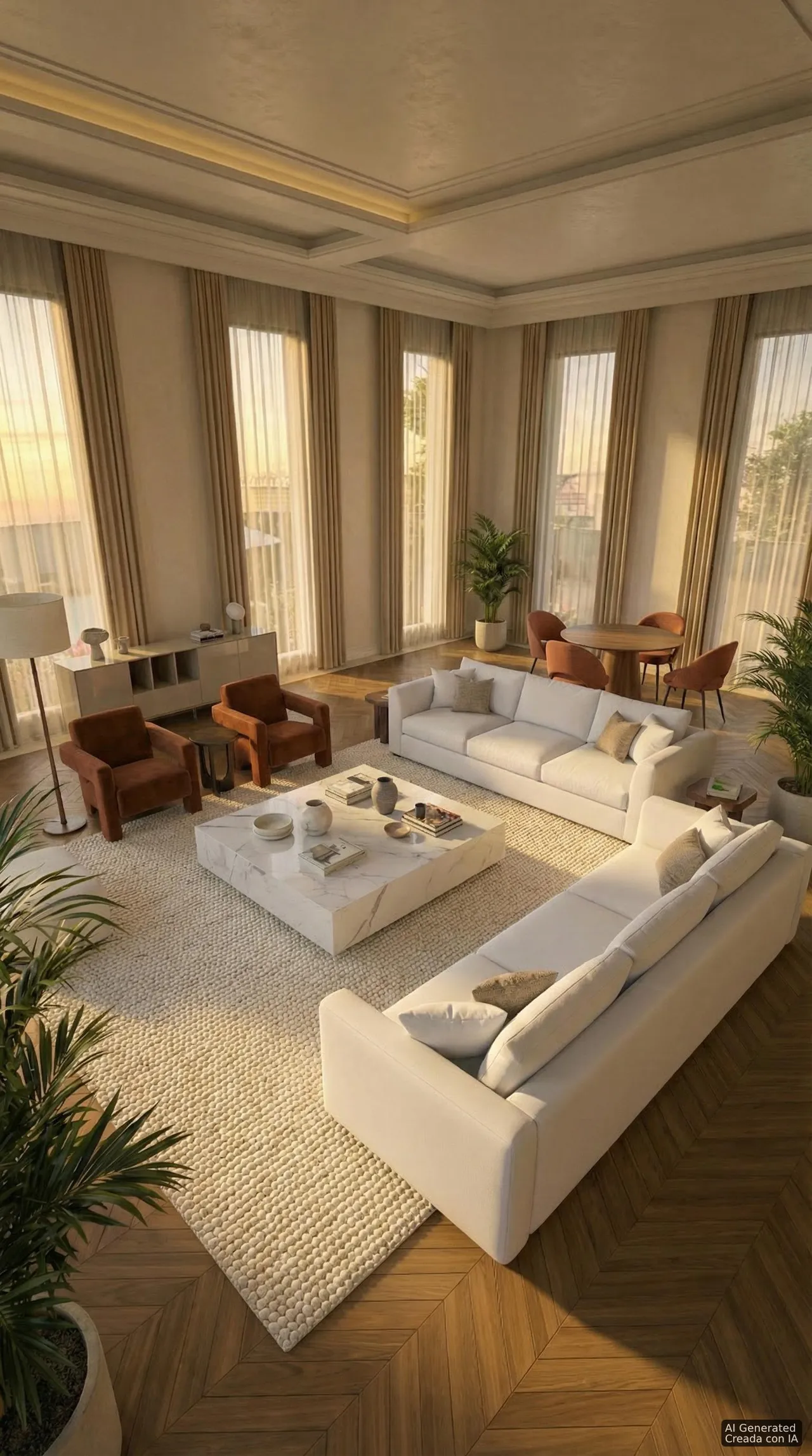 living - 860m² castle / palace for sale in Conde de Orgaz and Piovera - gallery - 6