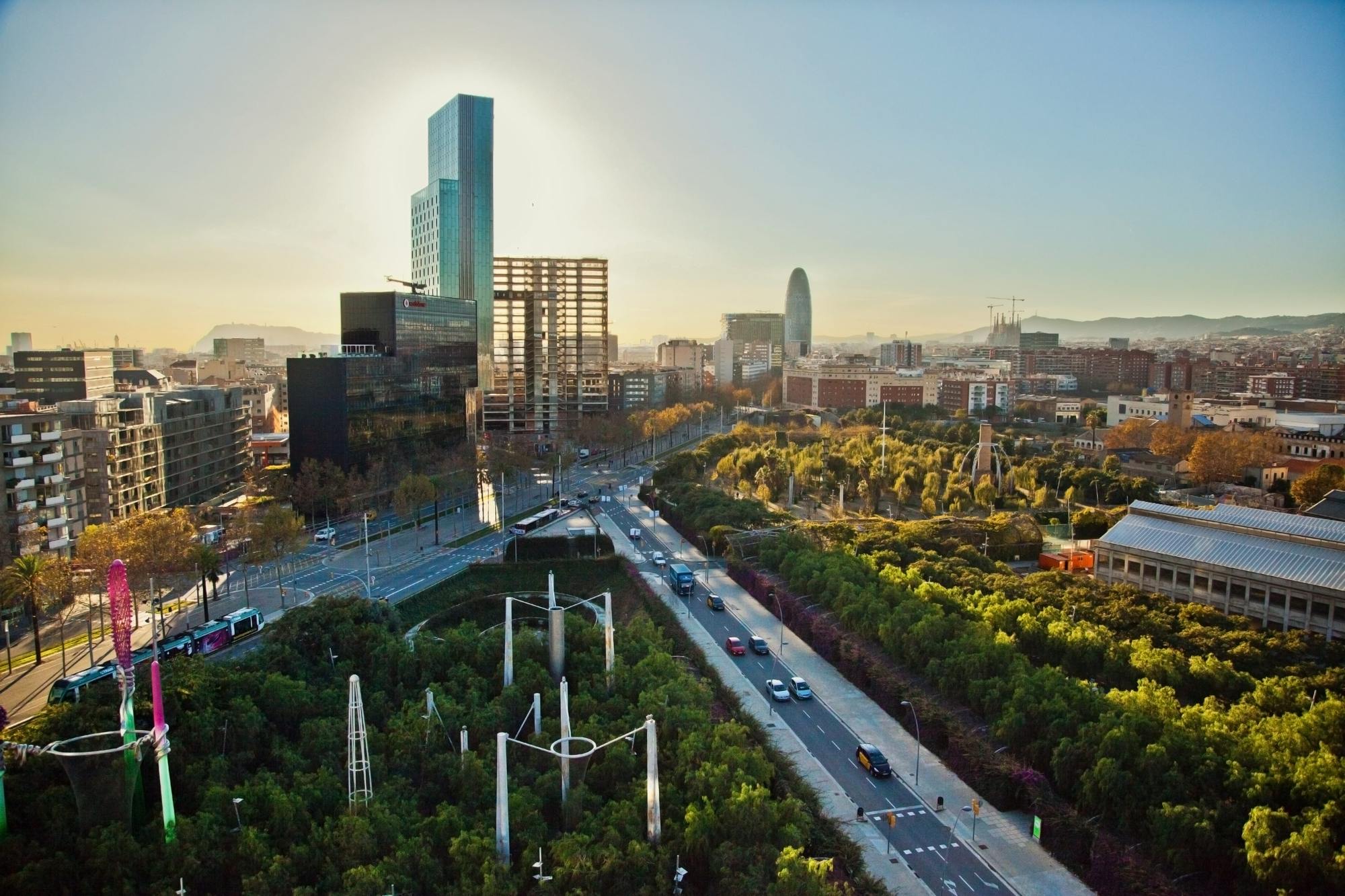 living - Ático de 125m² en venta en Diagonal Mar, Barcelona - gallery thumbnail - 1