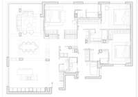 living - Piso de 284m² en venta en Goya, Madrid - Plano del piso thumbnail - 1