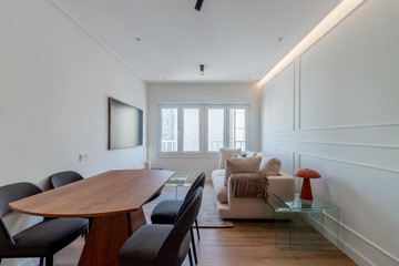 living - Piso de 85m² en alquiler en Ibiza, Madrid - featured