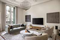 living - 170m² apartment with 9m² terrace for sale in Eixample Right - gallery thumbnail - 5
