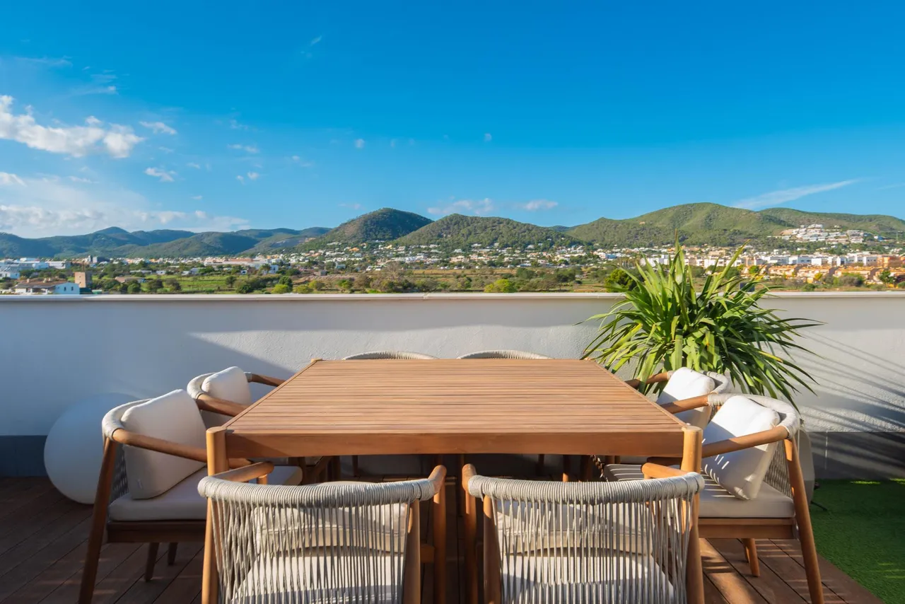 living - Piso de 125m² con 49m² terraza en venta en Ibiza ciudad - gallery - 2