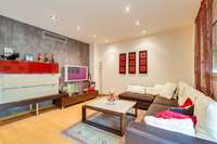 living - Piso de 122m² con 8m² terraza en venta en Vila Olímpica - gallery thumbnail - 4