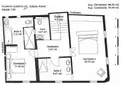 living - Ático de 210m² con 40m² terraza en venta en Palma de Mallorca - Plano del piso thumbnail - 2