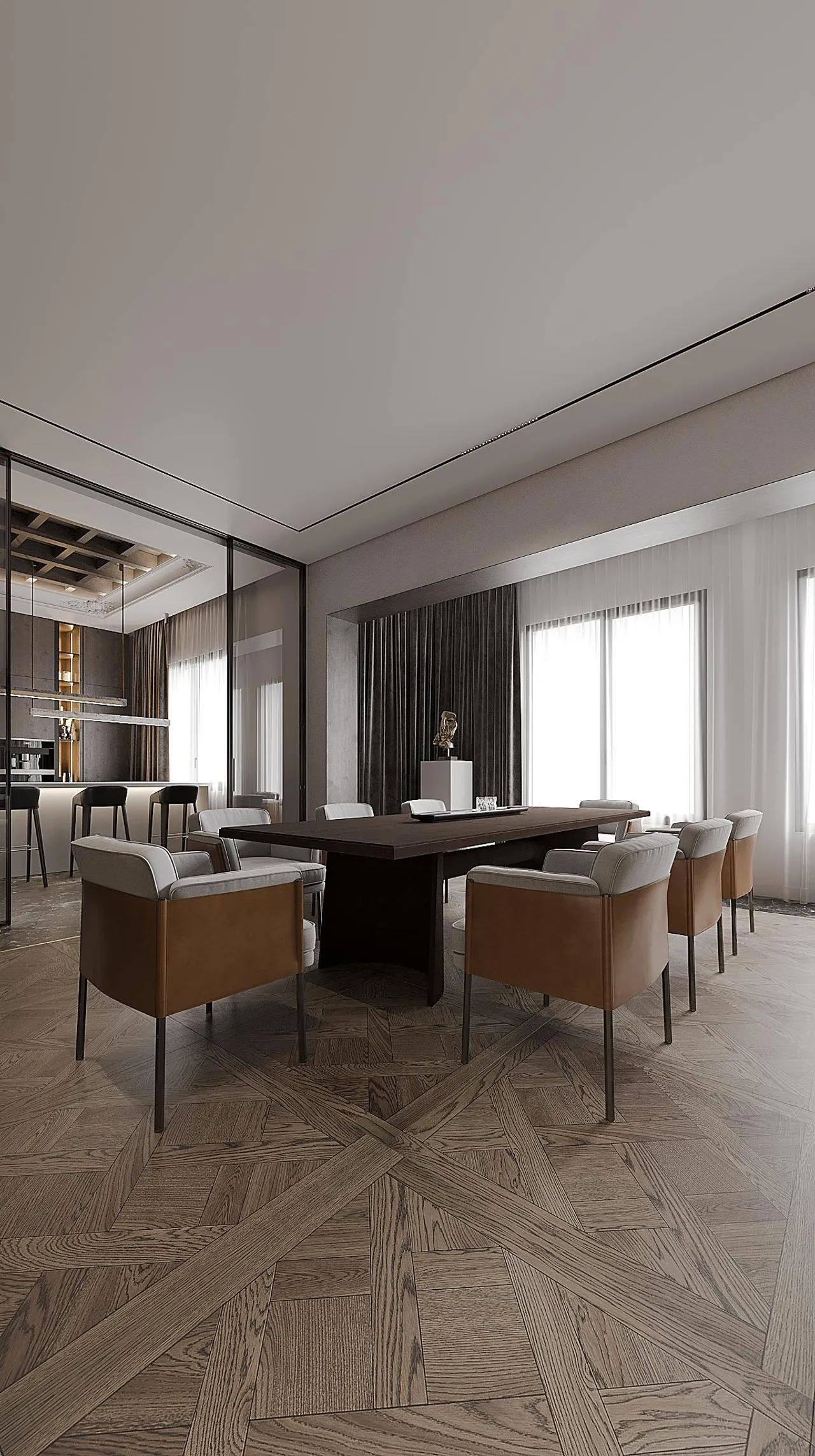living - 390m² apartment for sale in Turó Park, Barcelona - gallery - 5