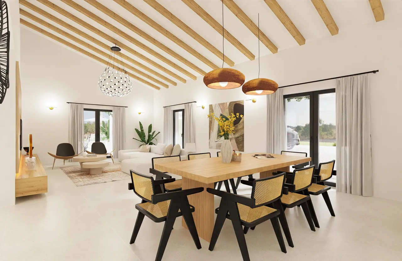 living - 291m² house / villa for sale in Algaida, Balearic Islands - gallery - 2