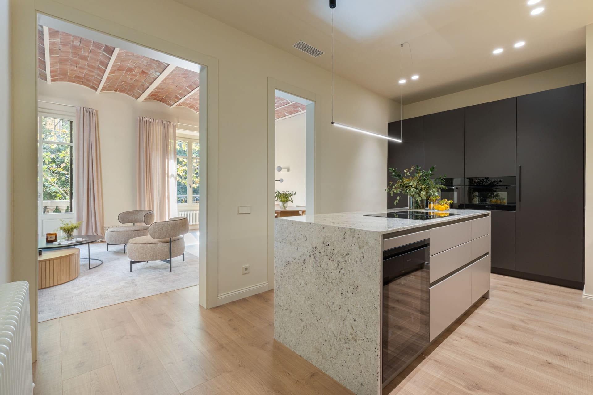 living - Piso de 198m² en venta en Eixample Izquierdo, Barcelona - gallery - 7
