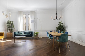 living - 154m² apartment for sale in Eixample Right, Barcelona - featured
