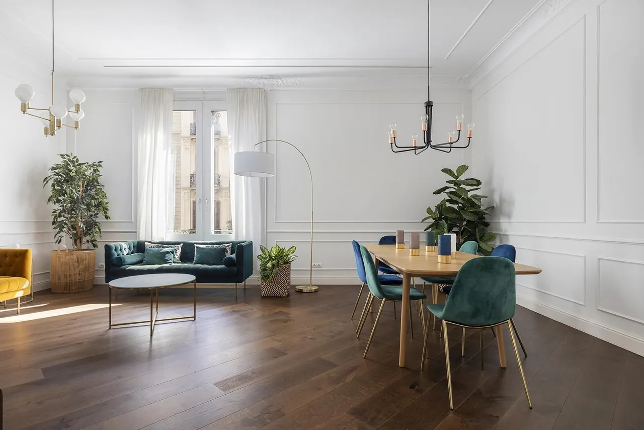 living - Apartamento de 154m² en venta en Eixample Derecho, Barcelona - gallery - 2