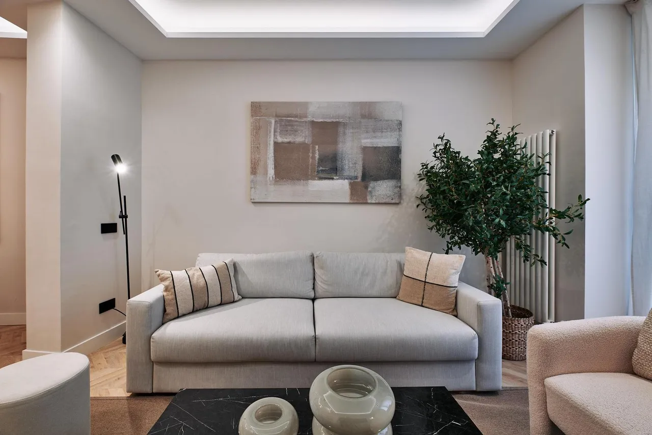 living - 139m² apartment for sale in Sol, Madrid - gallery - 4