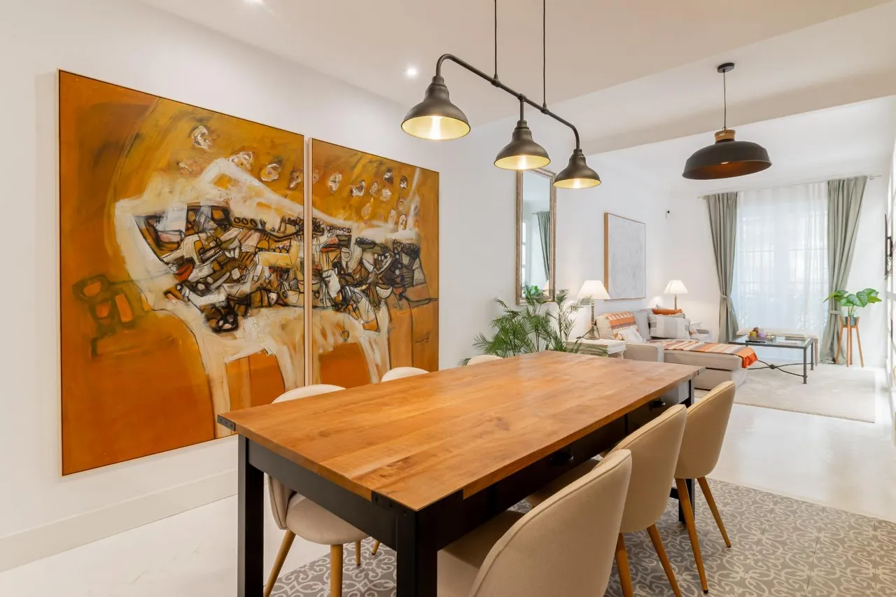 living - Piso de 104m² en alquiler en Trafalgar, Madrid - gallery - 9