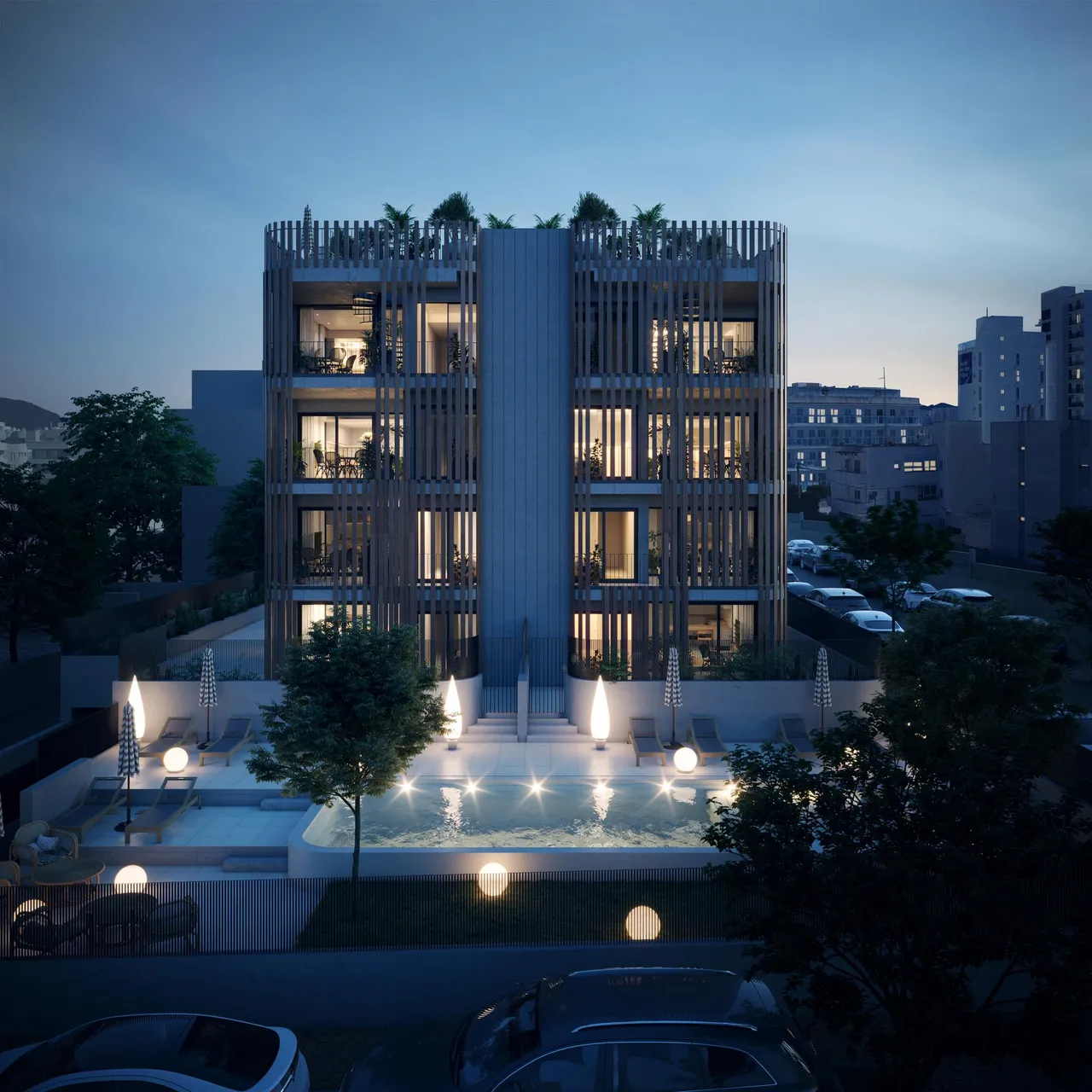 living - Boutique Apartments San Antoni - gallery - 8