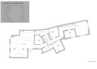 living - 140m² apartment for sale in Ruzafa, Valencia - Floor Plan thumbnail - 1