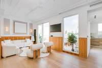 living - Ático de 140m² en venta en Castellana, Madrid - gallery thumbnail - 1