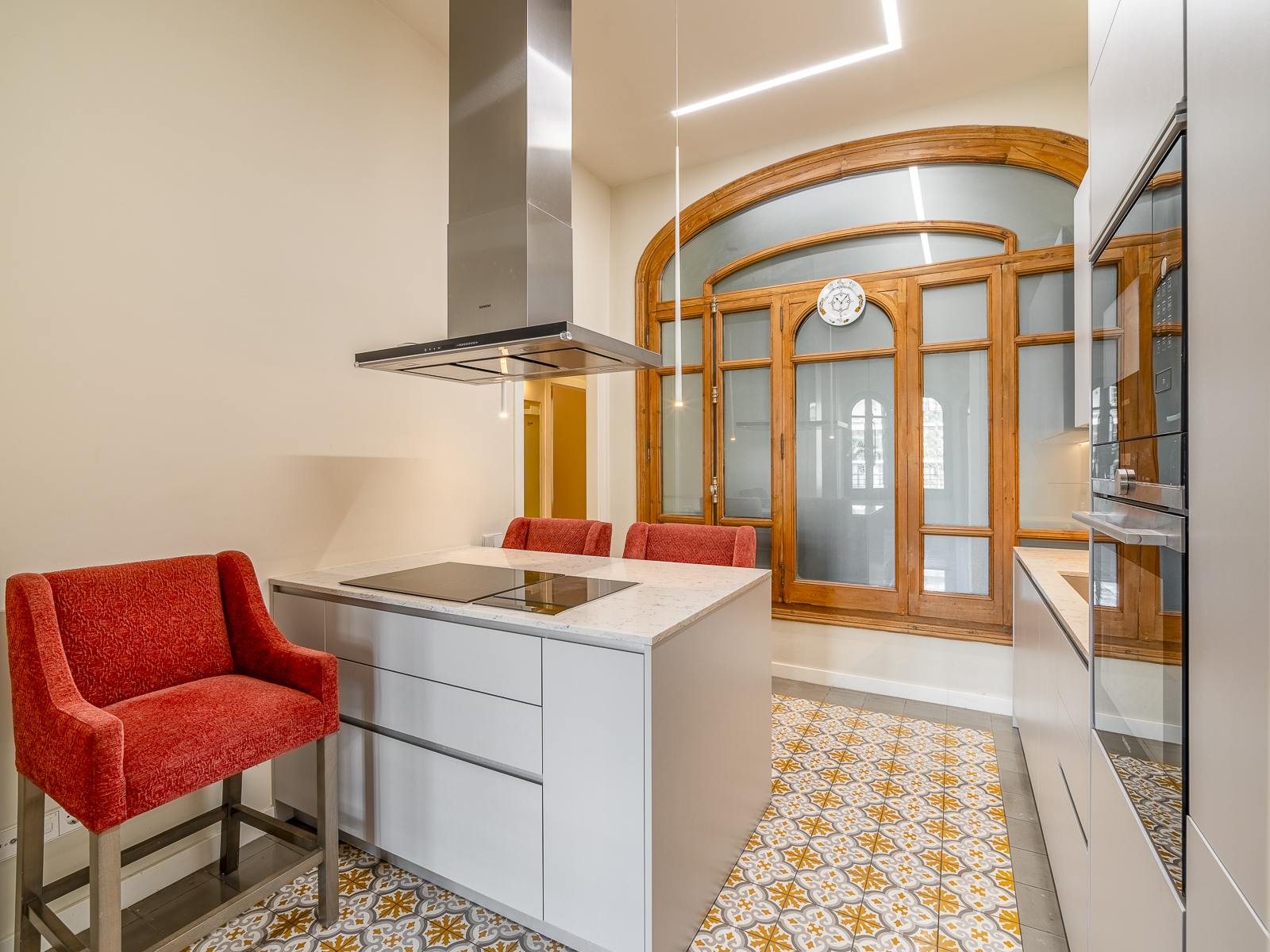 living - Piso de 140m² en venta en Eixample Derecho, Barcelona - gallery thumbnail - 9